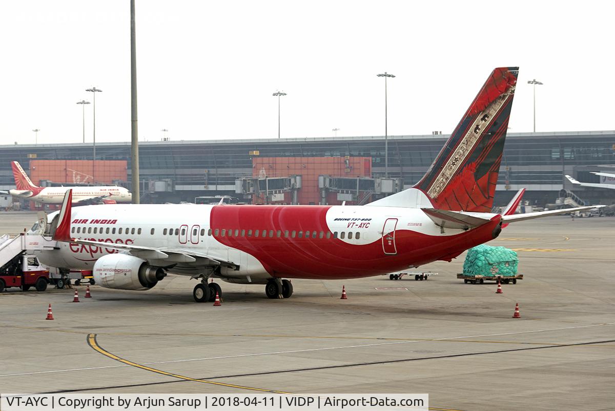 VT-AYC, 2009 Boeing 737-8HG C/N 36339, On the apron at IGIA T-3 in the morning.