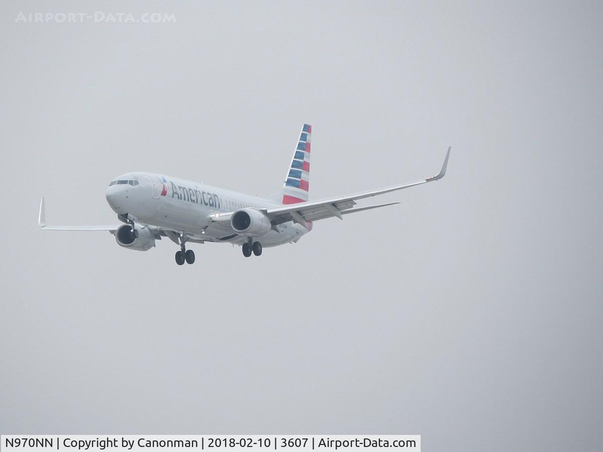 N970NN, 2015 Boeing 737-823 C/N 31217, Landing