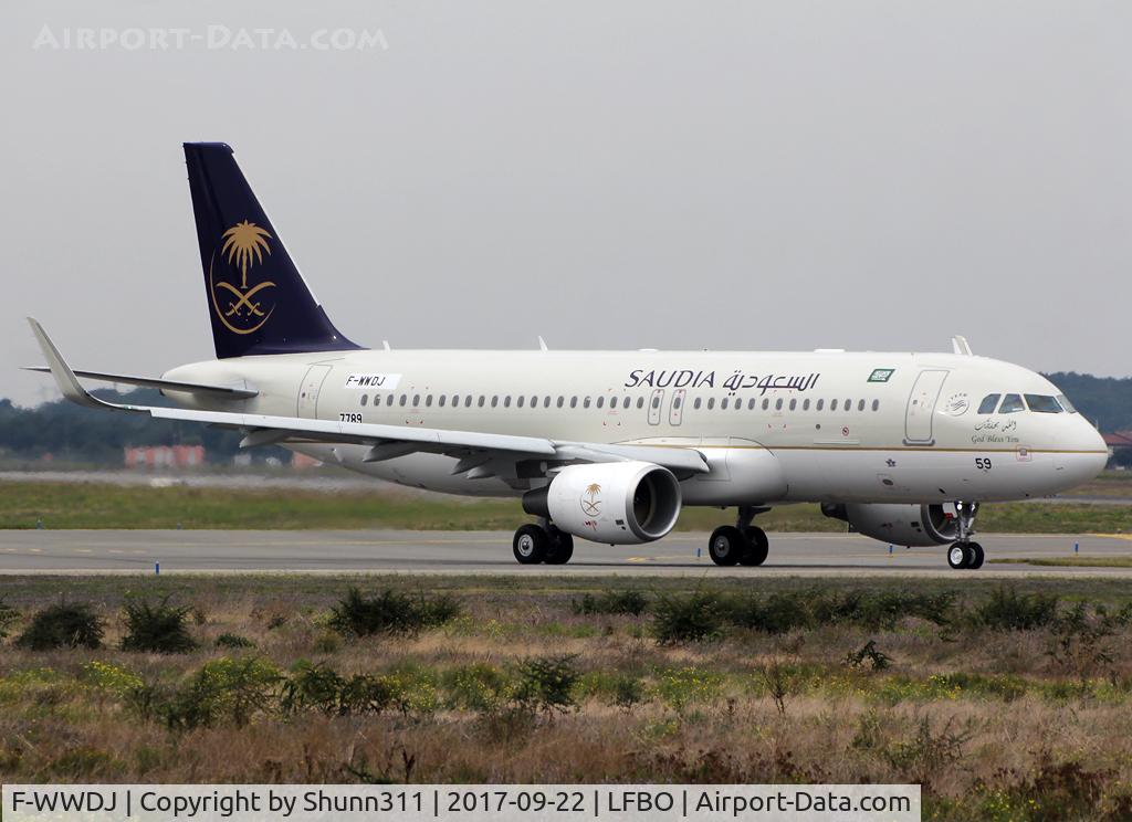 F-WWDJ, 2017 Airbus A320-214 C/N 7789, C/n 7789 - To be HZ-AS59