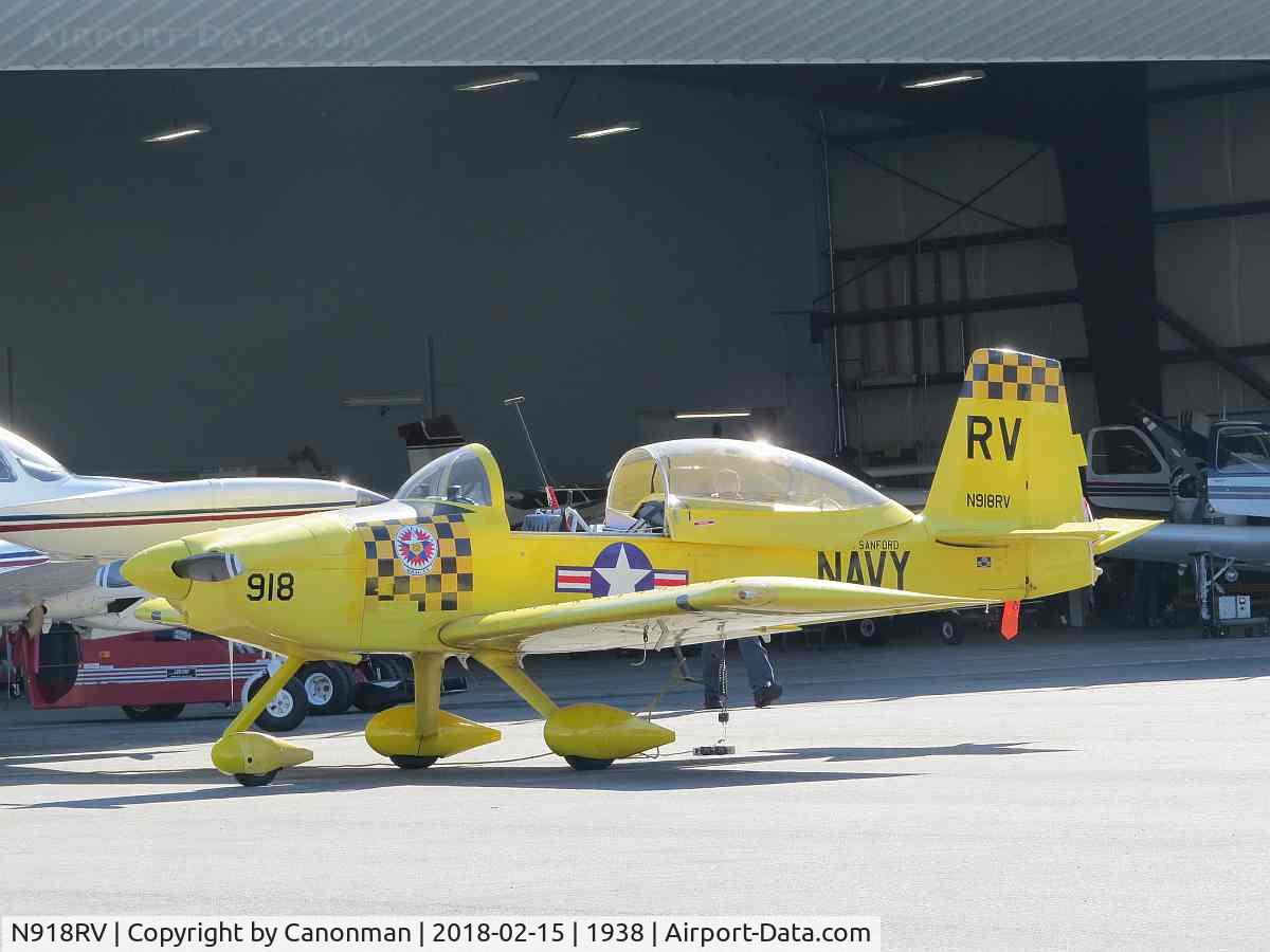 N918RV, 2004 Vans RV-8A C/N 81865, Parked