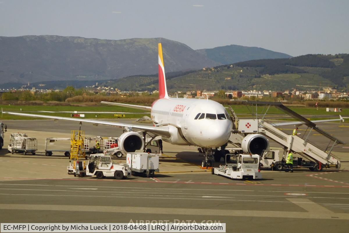 EC-MFP, 1999 Airbus A319-111 C/N 998, At Firenze