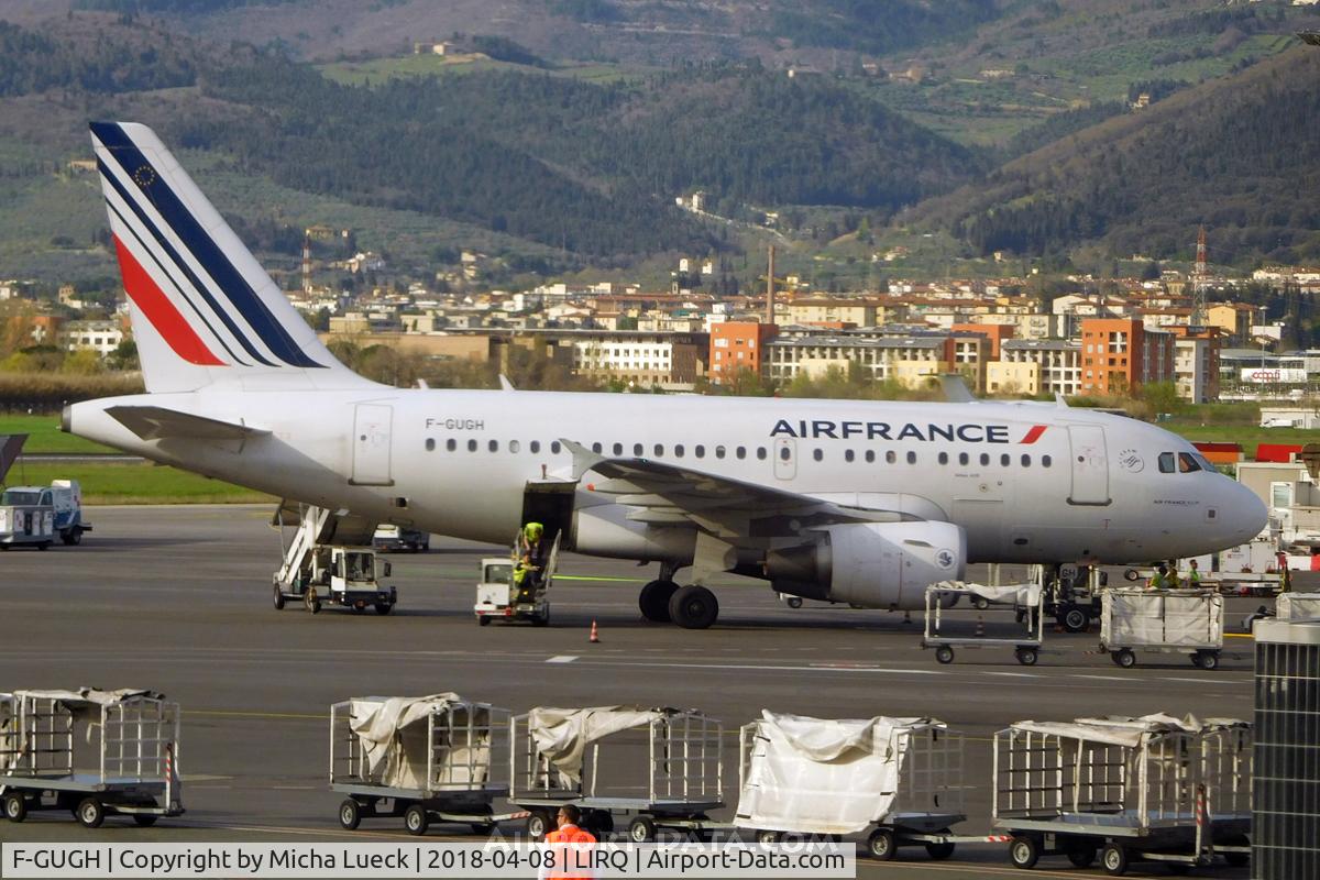 F-GUGH, 2004 Airbus A318-111 C/N 2344, At Firenze