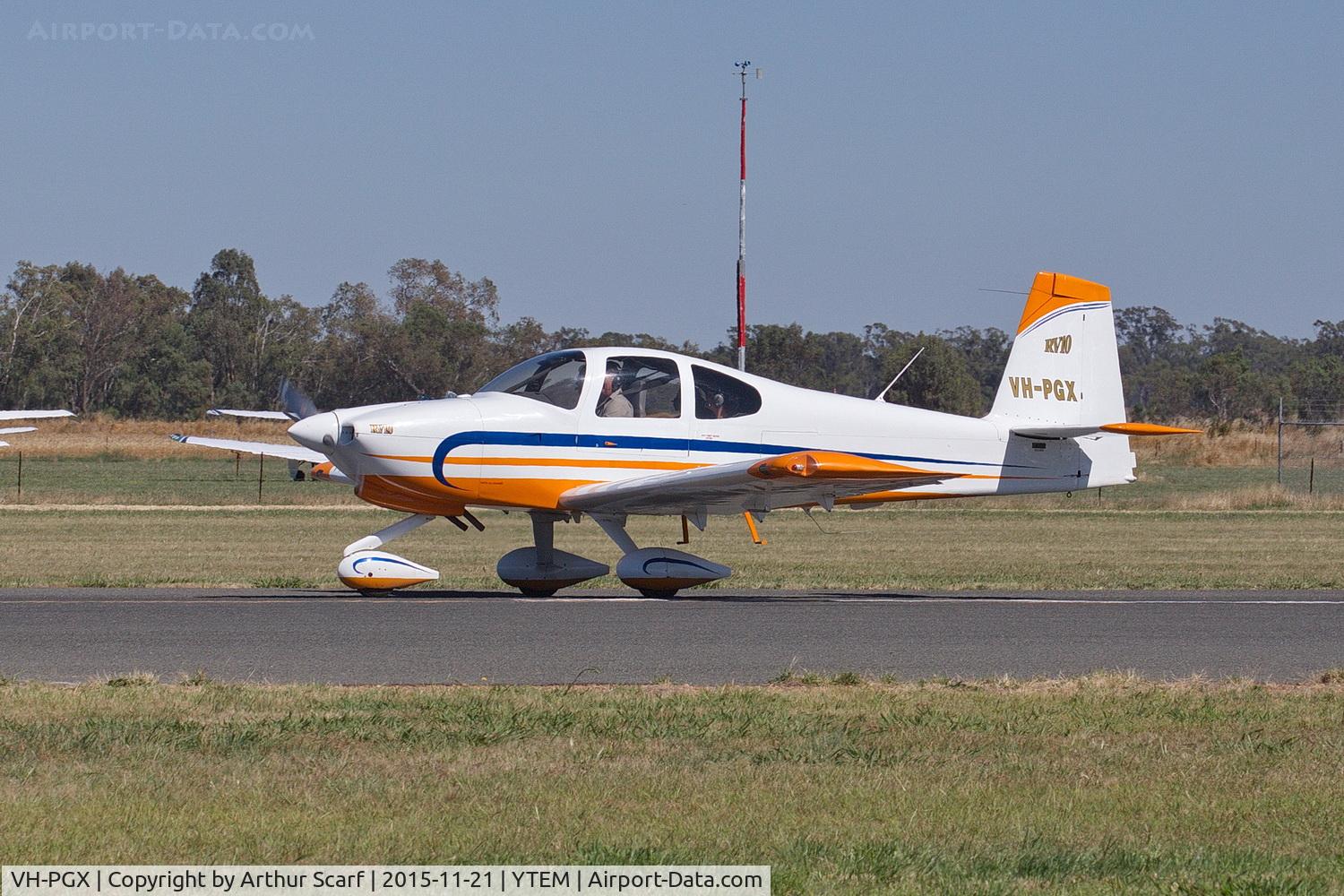 VH-PGX, 2007 Vans RV-10 C/N 72091, Temora Warbirds 2015