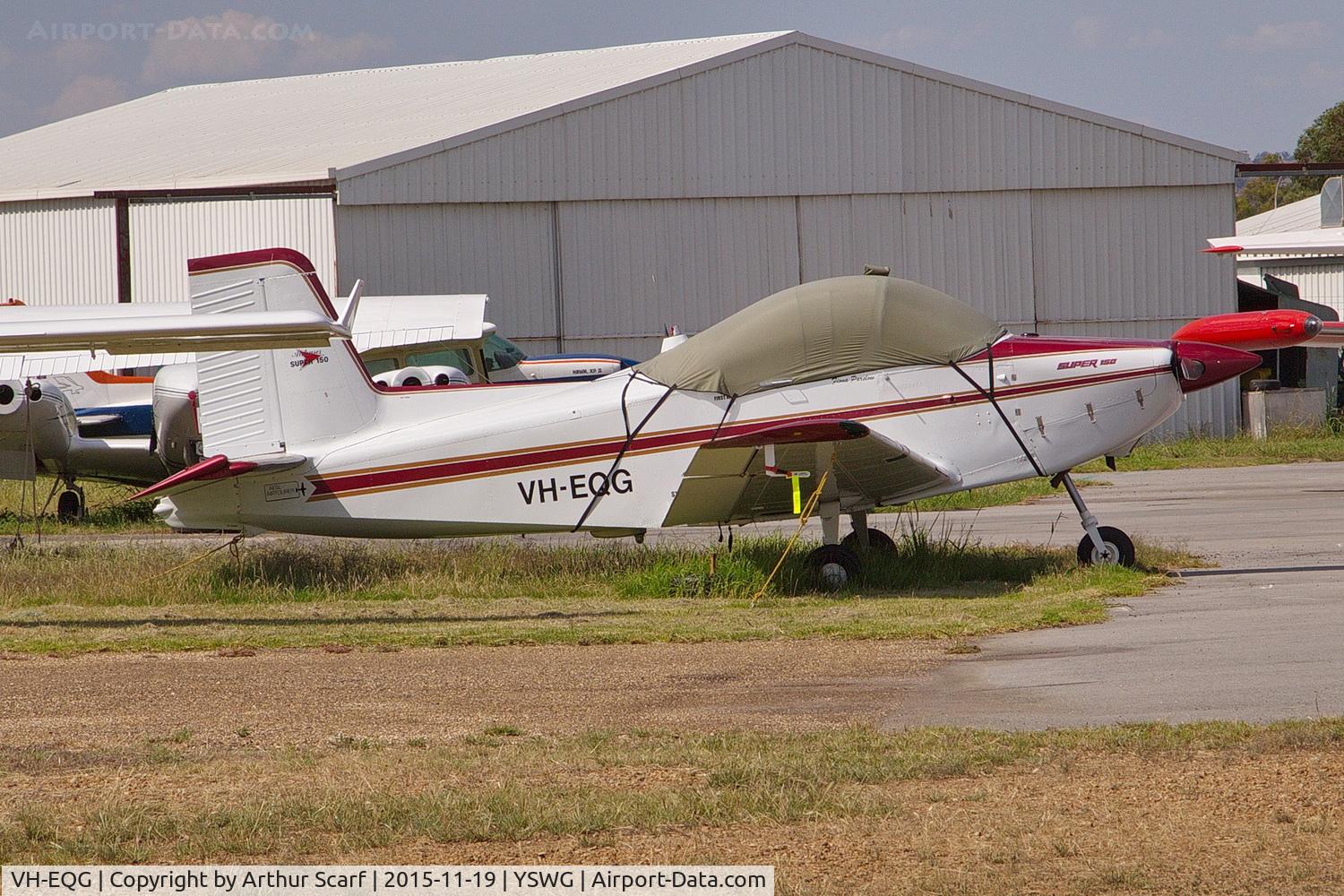 VH-EQG, 1969 AESL Airtourer Super 150 C/N A538, Wagga Wagga Airport 2015