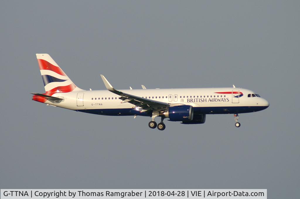 G-TTNA, 2018 Airbus A320-251N C/N 8108, British Airways Airbus A320-200N
