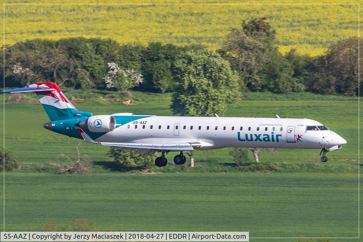 S5-AAZ, 2001 Canadair CRJ-700 (CL-600-2C10) Regional Jet C/N 10014, Canadair CRJ-700