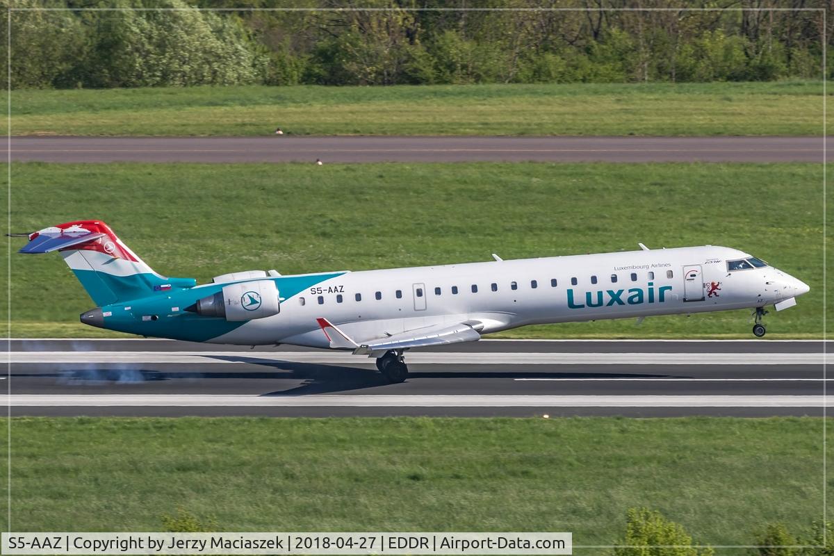S5-AAZ, 2001 Canadair CRJ-700 (CL-600-2C10) Regional Jet C/N 10014, Canadair CRJ-700