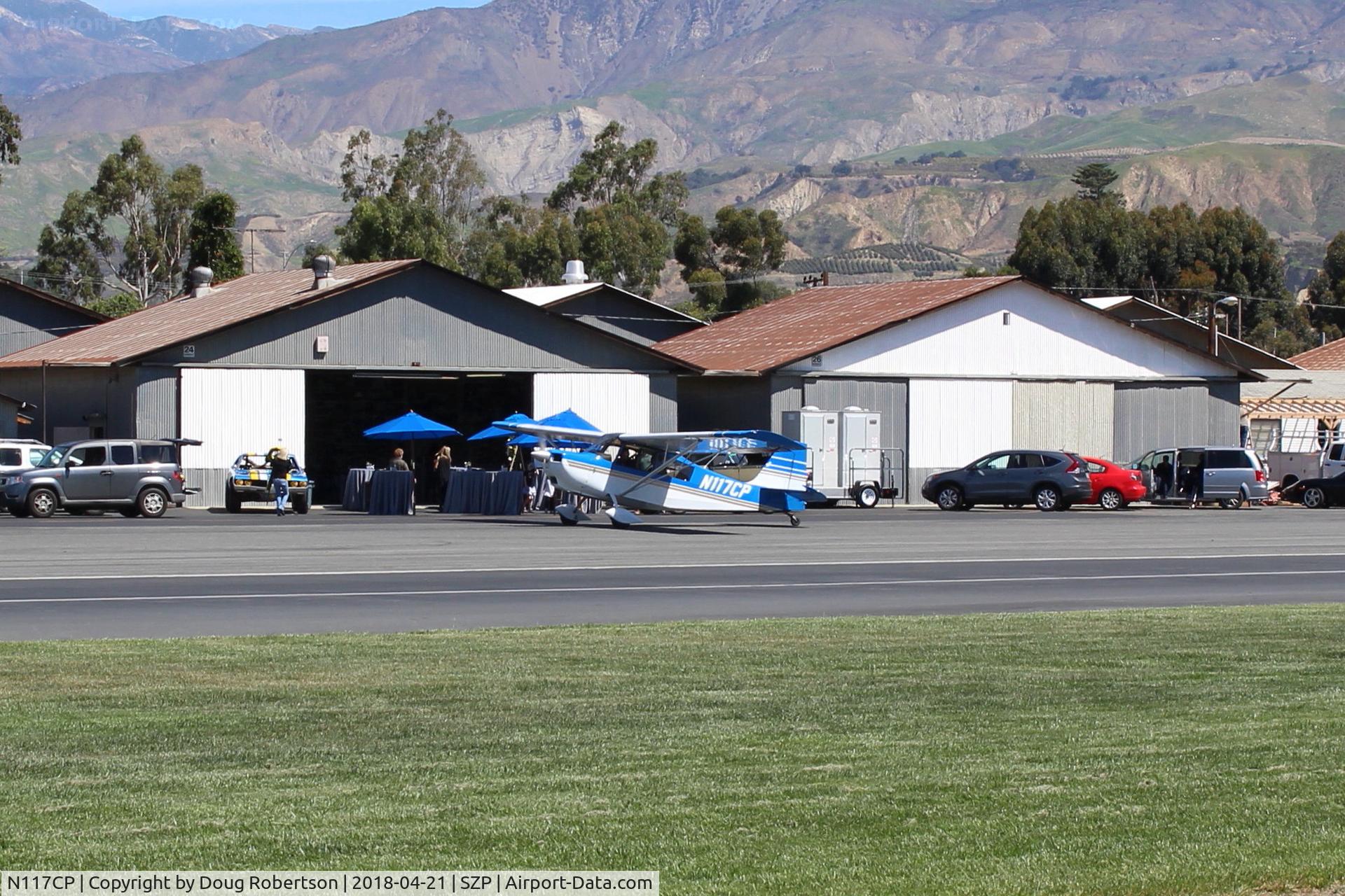 N117CP, American Champion 7GCBC Citabria C/N 1275-99, 1999 American Champion 7GCBC CITABRIA, Lycoming O-320 150 Hp, taxi to Rwy 04