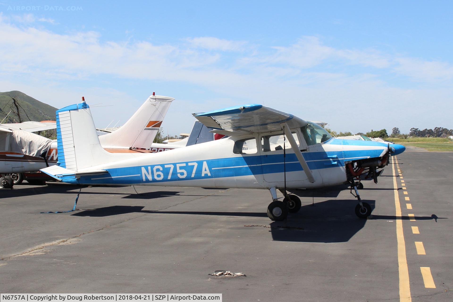 N6757A, 1956 Cessna 172 C/N 28857, 1956 Cessna 172, Continental O-300 145 Hp 6 cylinder, 12 Volt ignition, first year of production, not a SKYHAWK.