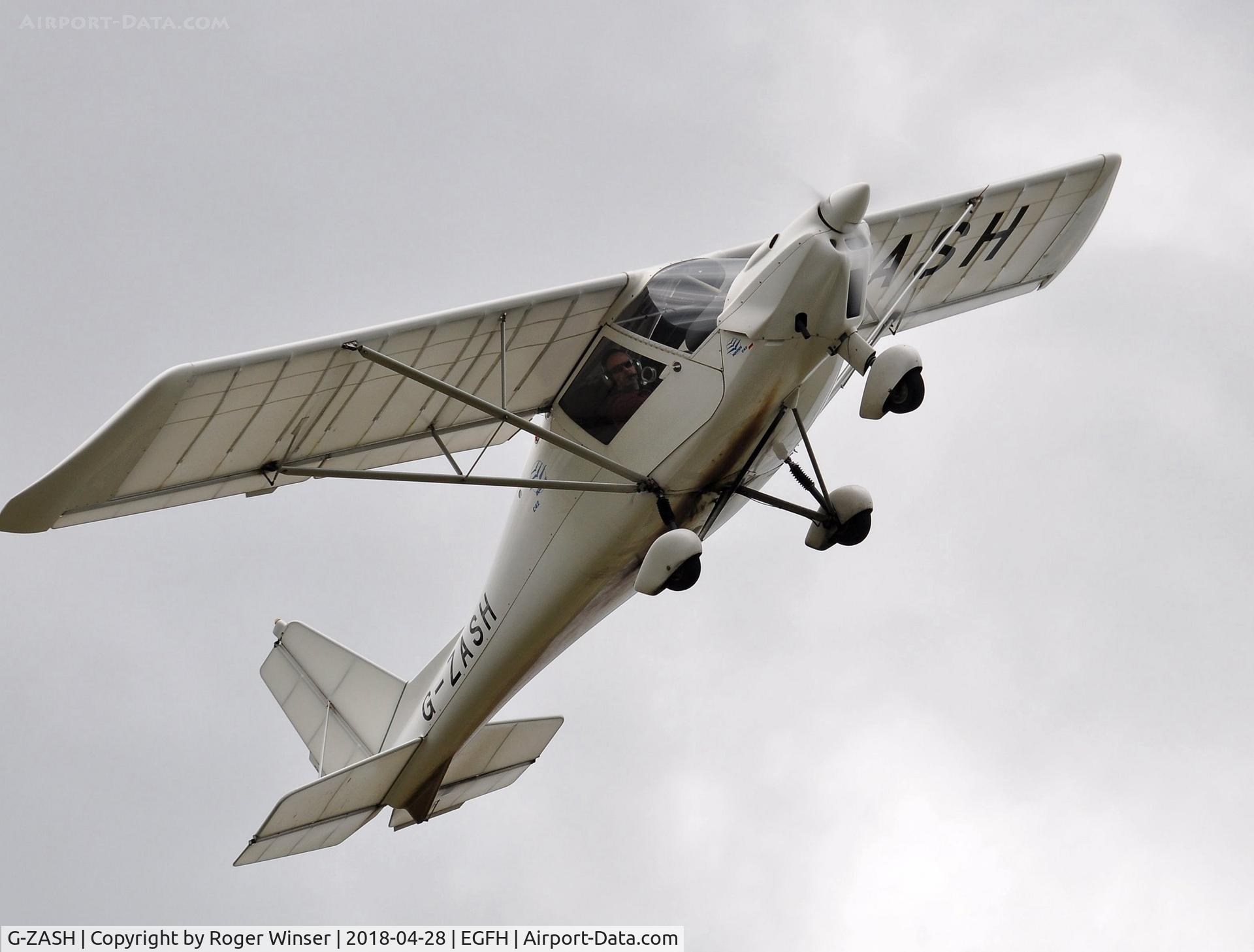 G-ZASH, 2013 Comco Ikarus C42 FB80 C/N 1304-7257, Ikarus C.42 operated by Gower Flight Centre.