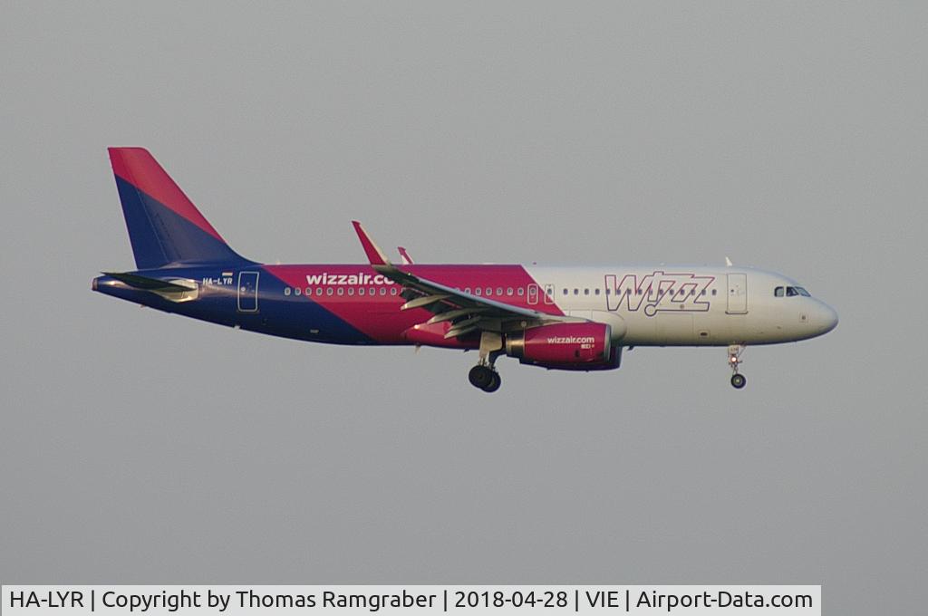 HA-LYR, 2015 Airbus A320-232 C/N 6631, Wizzair Airbus A320