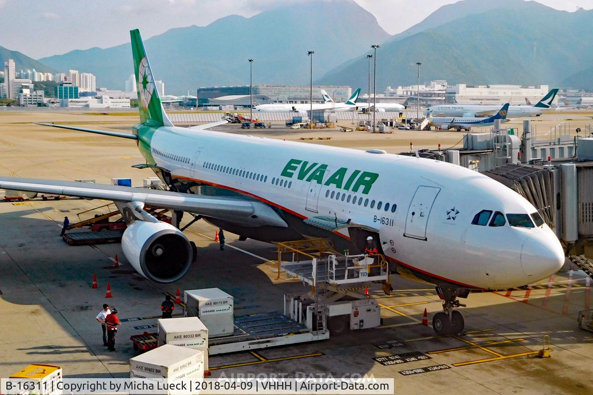 B-16311, 2005 Airbus A330-203 C/N 693, At Hong Kong