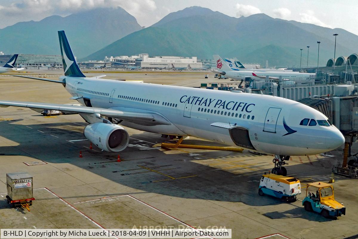 B-HLD, 1995 Airbus A330-342 C/N 102, At Hong Kong