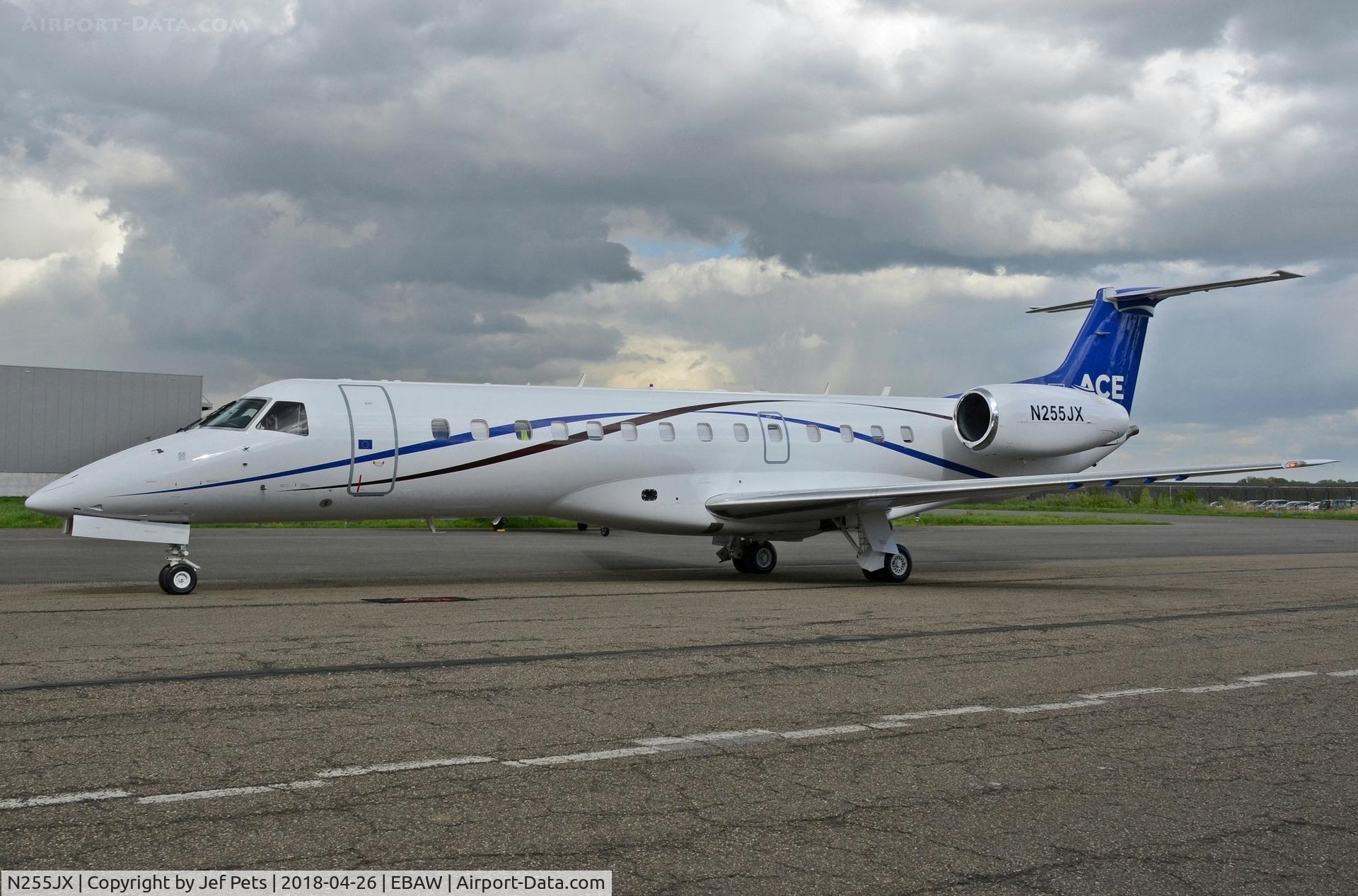N255JX, 2000 Embraer ERJ-135LR (EMB-135LR) C/N 145343, At Antwerp Airport.