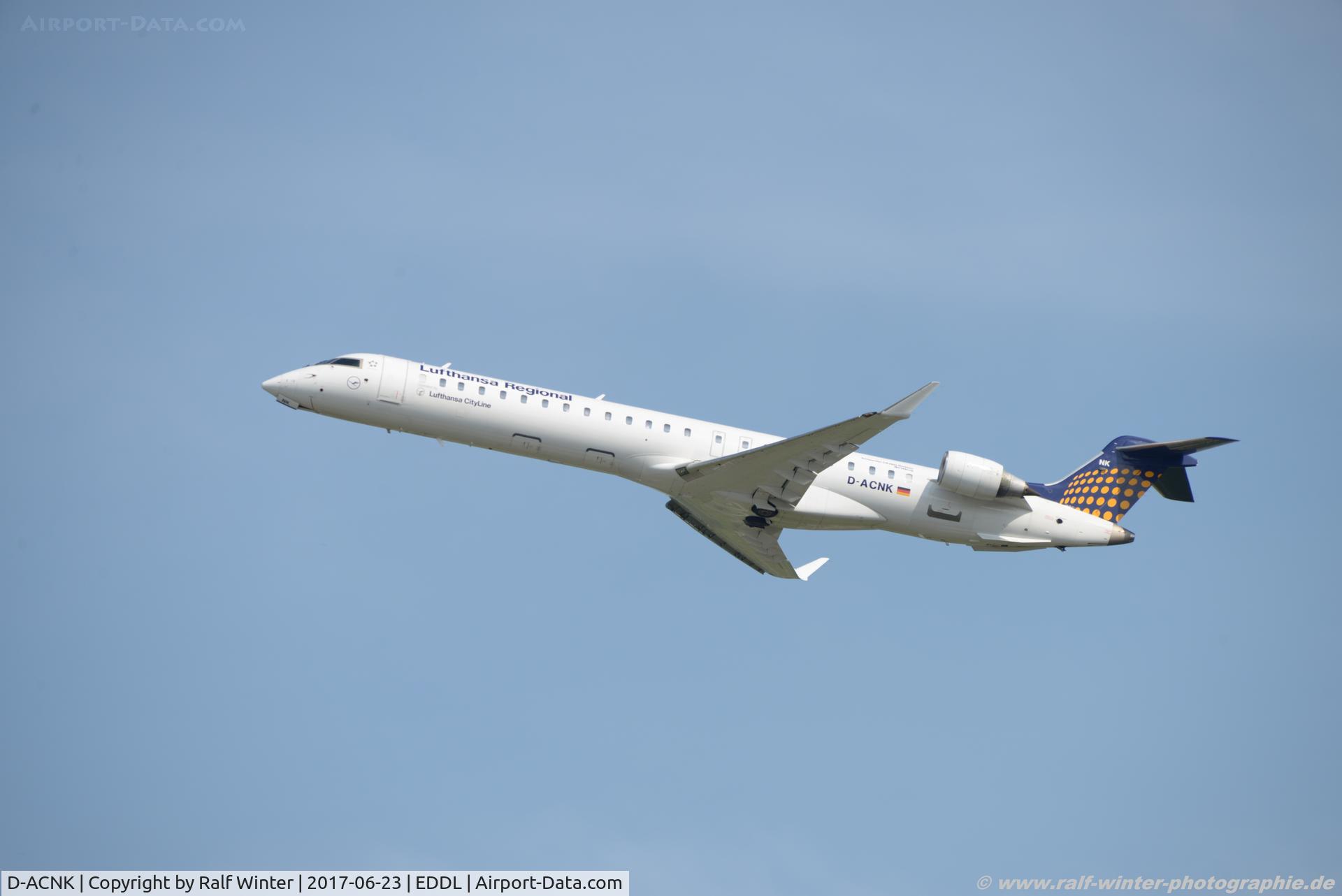D-ACNK, 2010 Bombardier CRJ-900LR (CL-600-2D24) C/N 15251, Bombardier CL-600-2D24 CRJ-900LR - EW EWG Eurowings Lufthansa Regional - 15251 - D-ACNK - 23.05.2017 - DUS