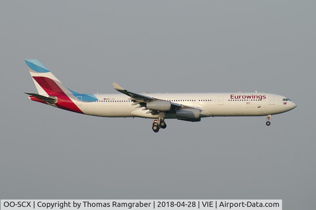 OO-SCX, 2000 Airbus A340-313X C/N 354, Eurowings Airbus A340-300
