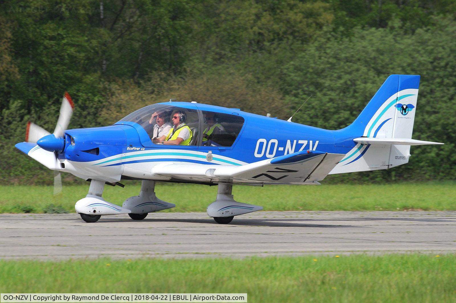 OO-NZV, 2007 Robin DR-400-135CDI EcoFlyer C/N 2633, Take off.
