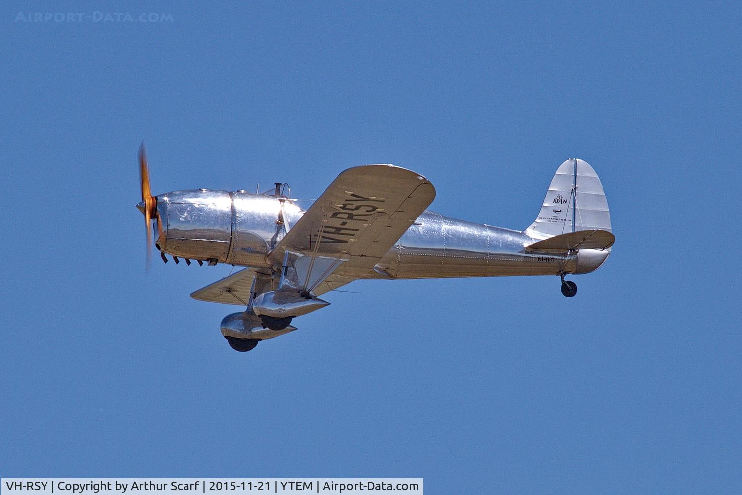 VH-RSY, 1940 Ryan STM-2 C/N 474, Temora Warbirds 2015