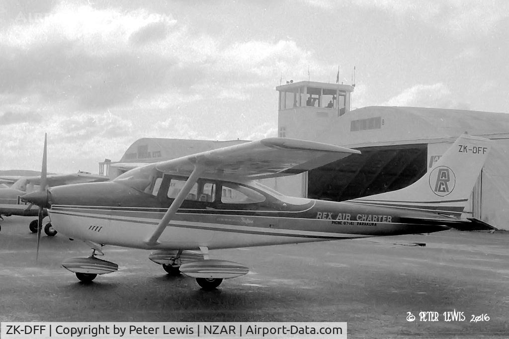 ZK-DFF, Cessna 182N Skylane C/N 18260759, Rex Aviation (NZ) Ltd., Auckland - 1972