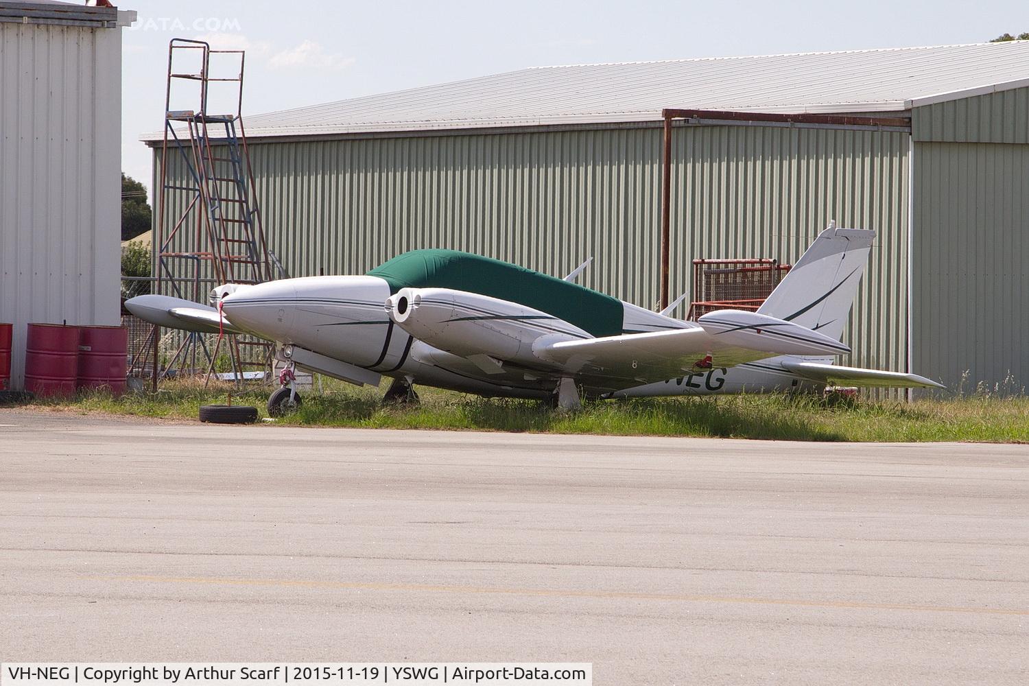 VH-NEG, 1969 Piper PA-30 C Twin Comanche C/N 30-1939, Wagga Wagga Airport 2015