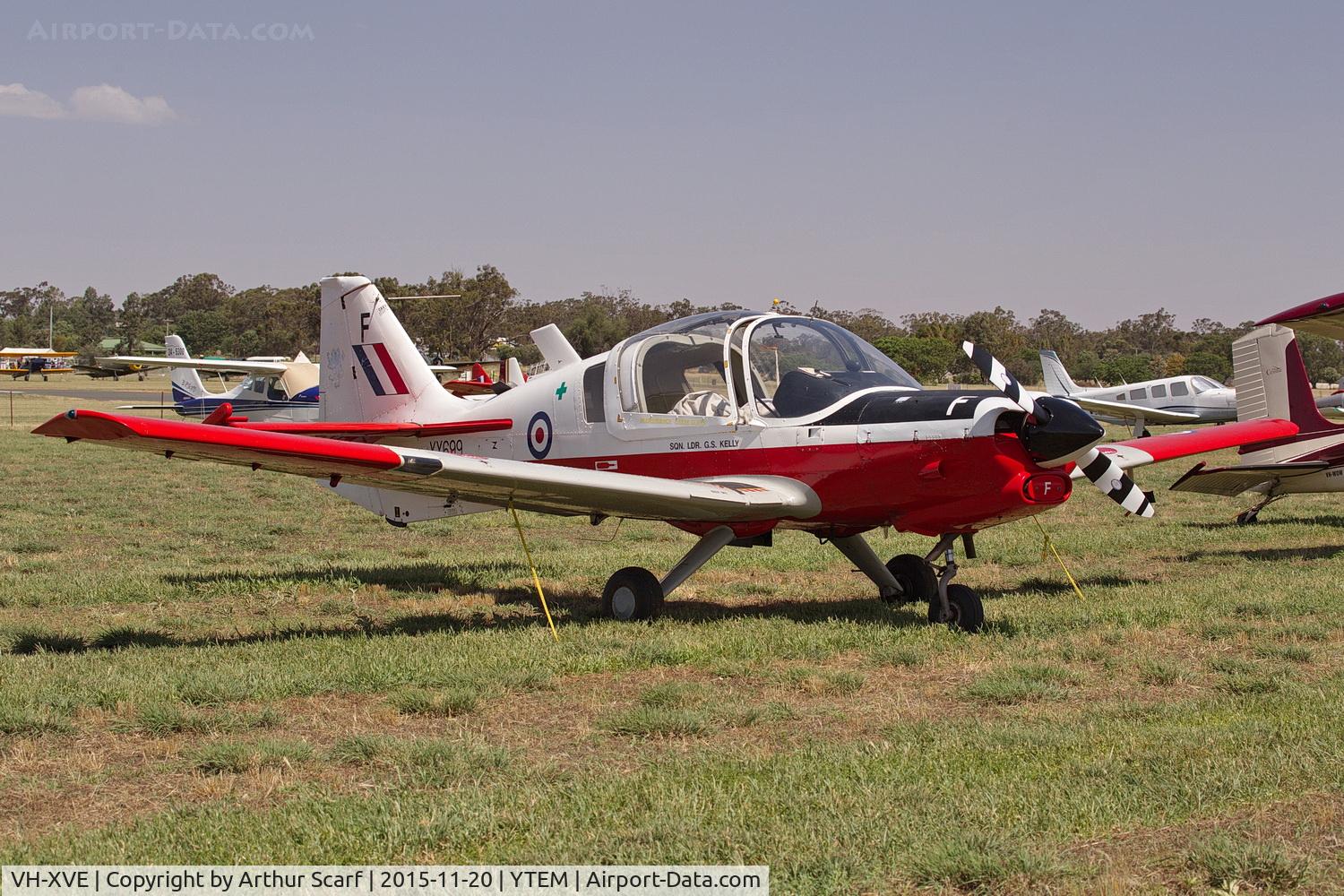 VH-XVE, 1975 Scottish Aviation Bulldog T.1 C/N BH120/348, Temora Warbirds 2015