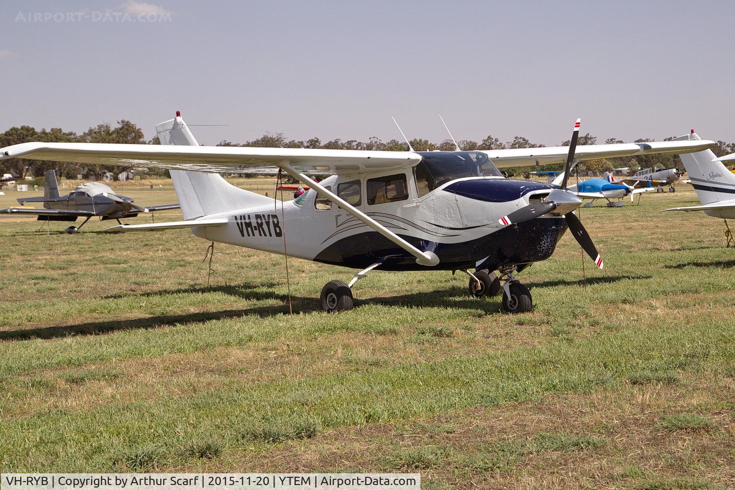 VH-RYB, 1963 Cessna 210-5 C/N 2050195, Temora Warbirds 2015