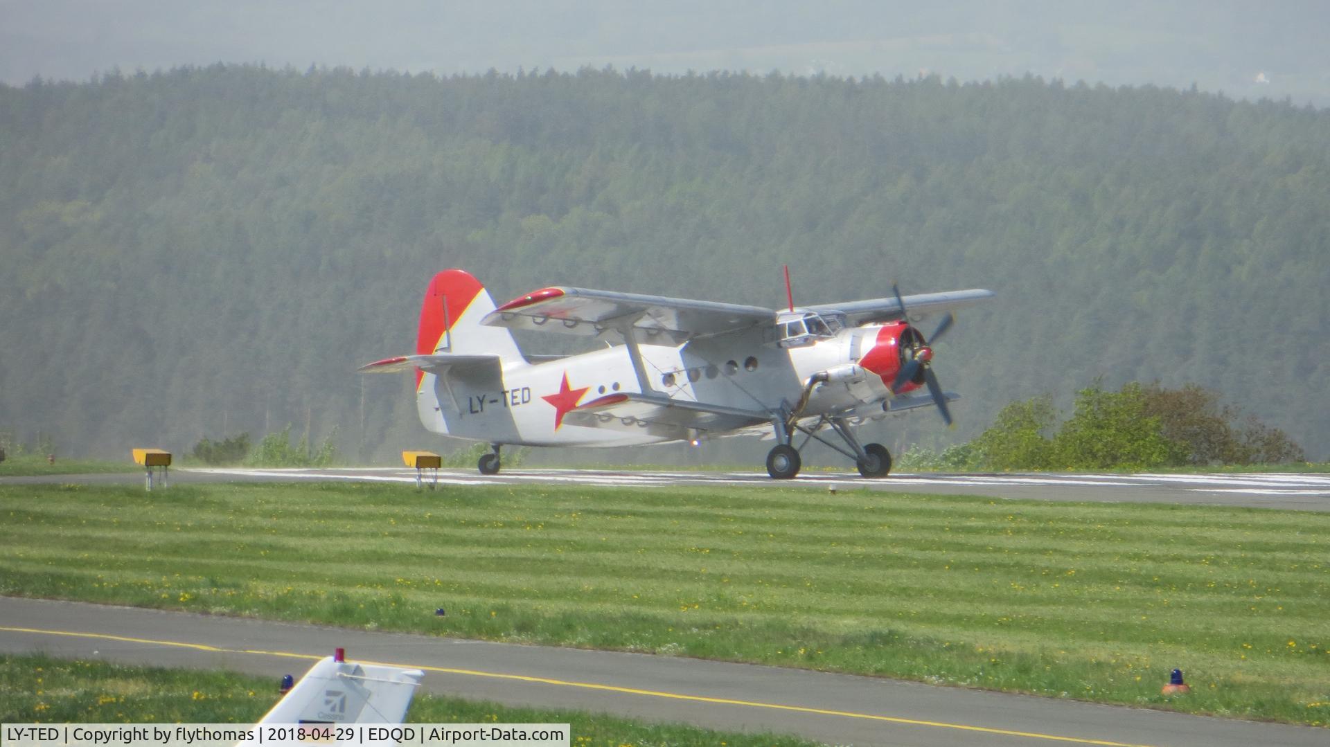 LY-TED, Antonov An-2 C/N 1G235-51, AN-2 LY-TED Bayreuth Airport