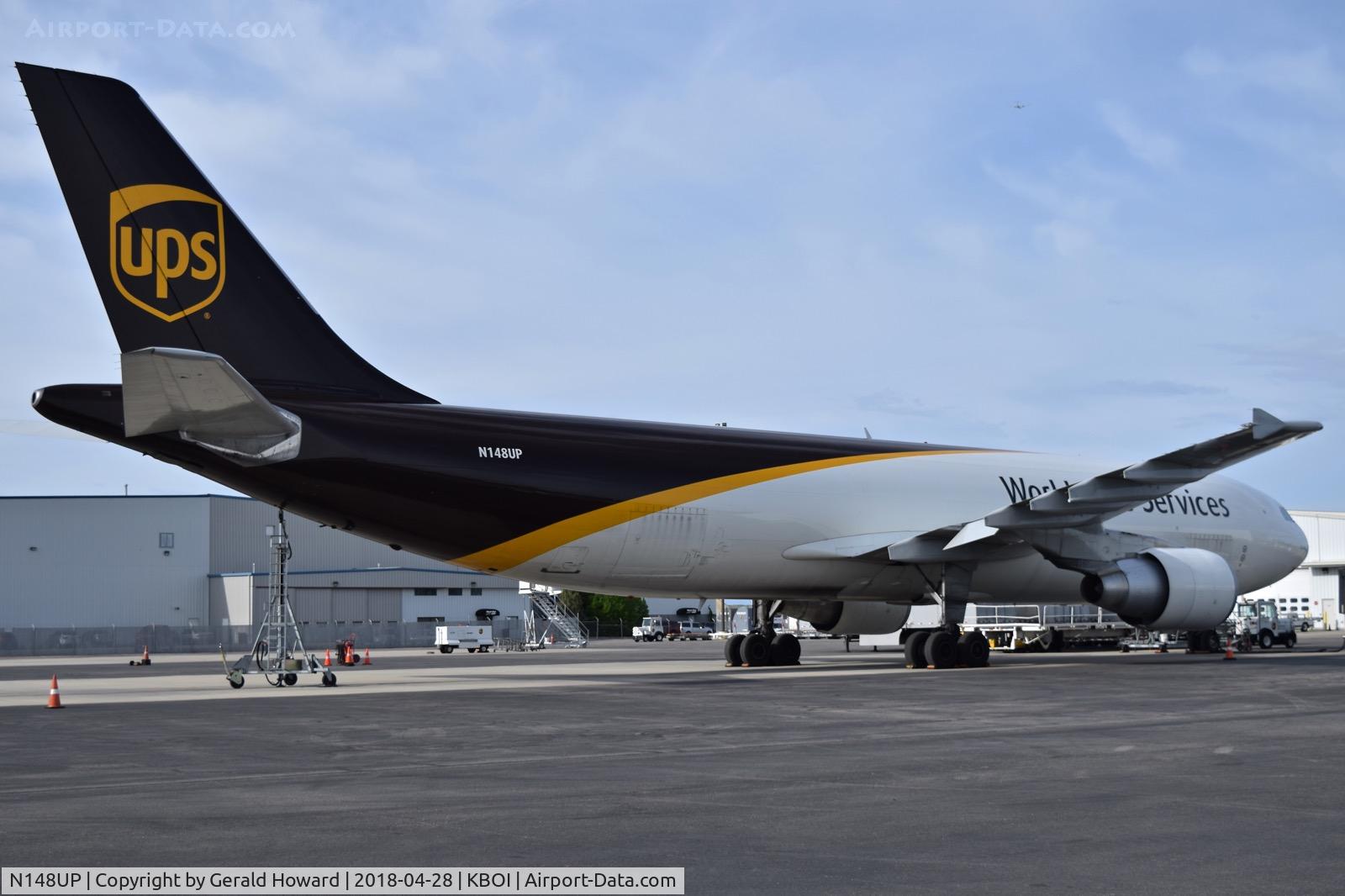 N148UP, 2003 Airbus A300F4-622R(F) C/N 0831, Parked on the UPS ramp.
