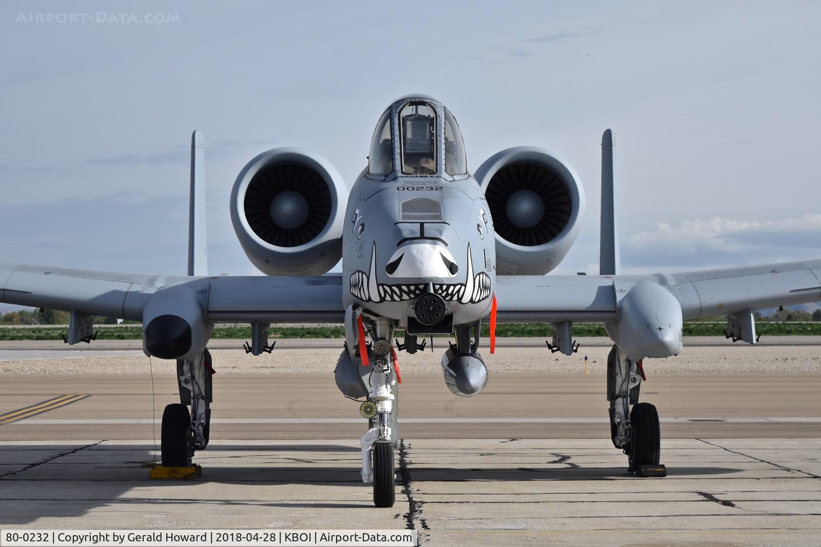 80-0232, 1980 Fairchild Republic A-10C Thunderbolt II C/N A10-0582, 47th Fighter Sq.“Dogpatchers”, 944th Fighter Wing, Davis-Monthan AFB, AZ.