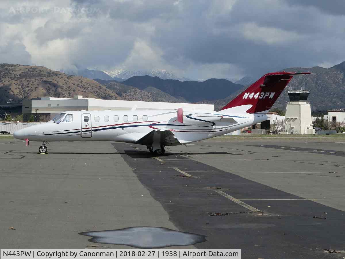 N443PW, 2006 Cessna 525B CitationJet CJ3 C/N 525B0103, Parked