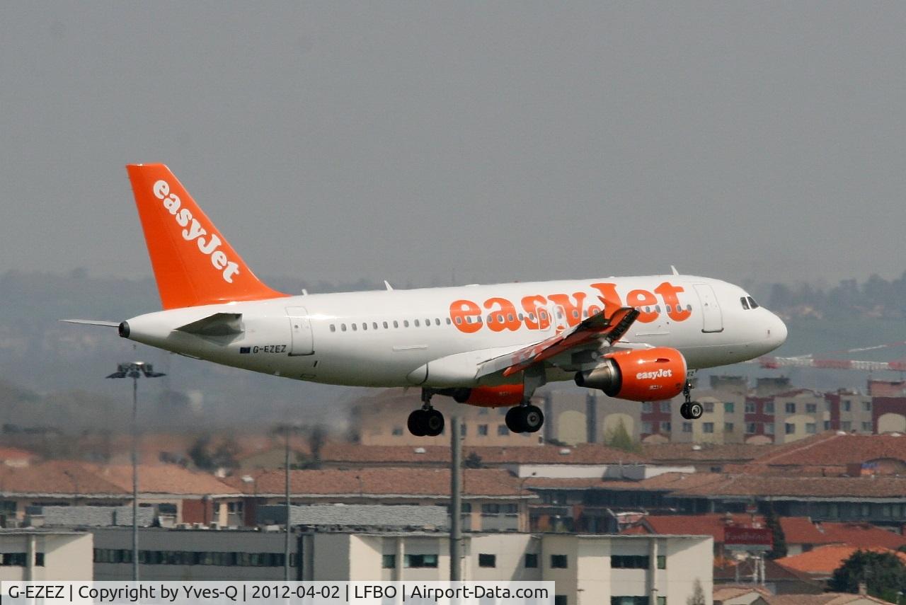 G-EZEZ, 2004 Airbus A319-111 C/N 2360, Airbus A319-111, On final rwy 14L, Toulouse Blagnac Airport (LFBO-TLS)