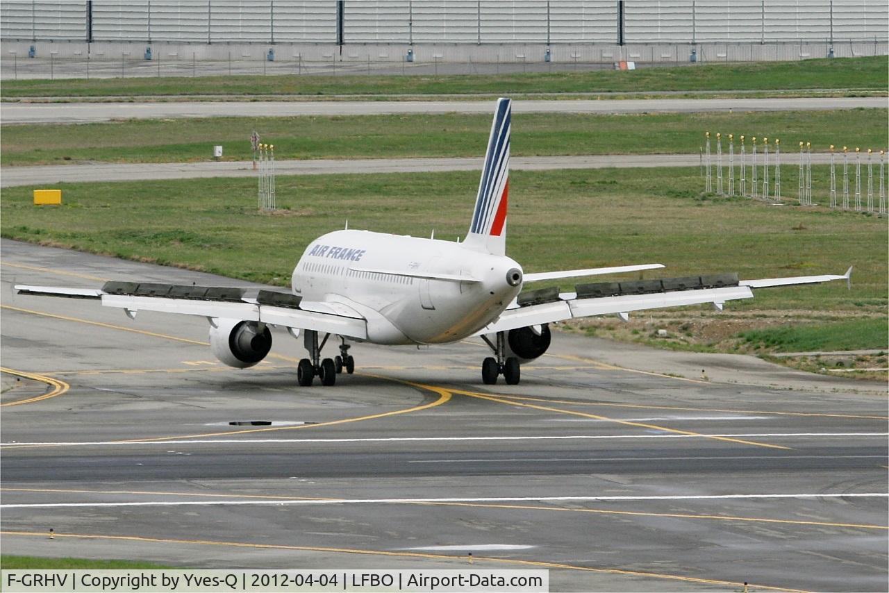 F-GRHV, 2001 Airbus A319-111 C/N 1505, Airbus A319-111, Taxiing, Toulouse Blagnac Airport (LFBO-TLS)