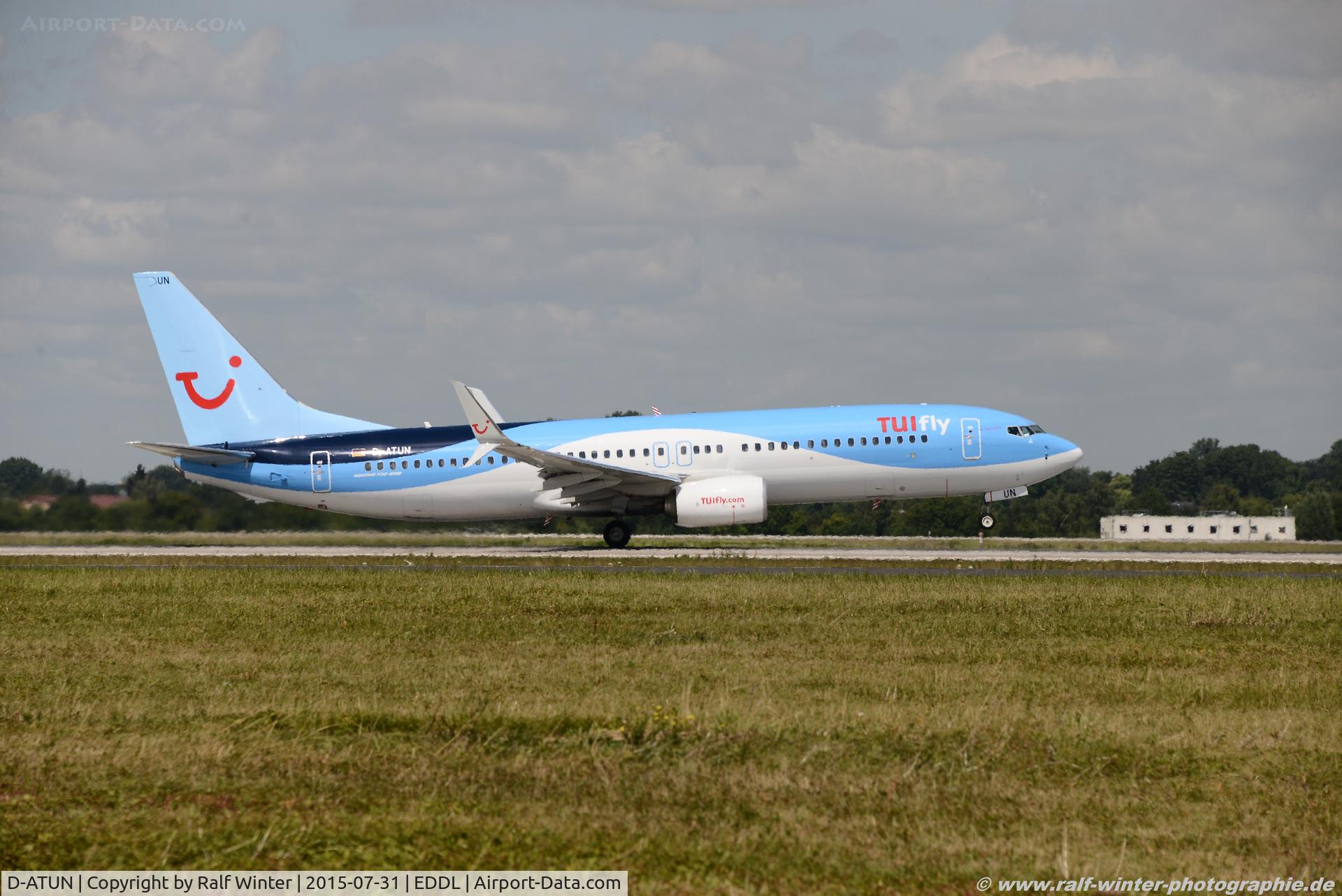 D-ATUN, 2015 Boeing 737-8K5 C/N 41660, Boeing 737-8K5(W) - X3 TUI TUIfly - 41660 - D-ATUN - 31.07.2015 - DUS