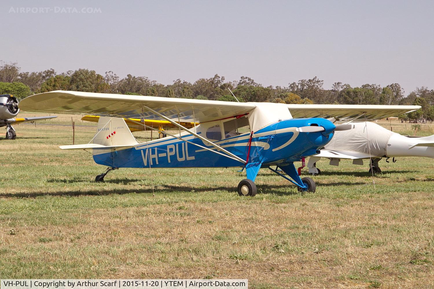 VH-PUL, 1946 Auster J-2 Arrow C/N 2384, Temora Warbirds 2015