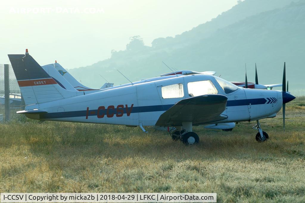 I-CCSV, 1989 Piper PA-28-161 Cadet C/N 28-41096, Parked