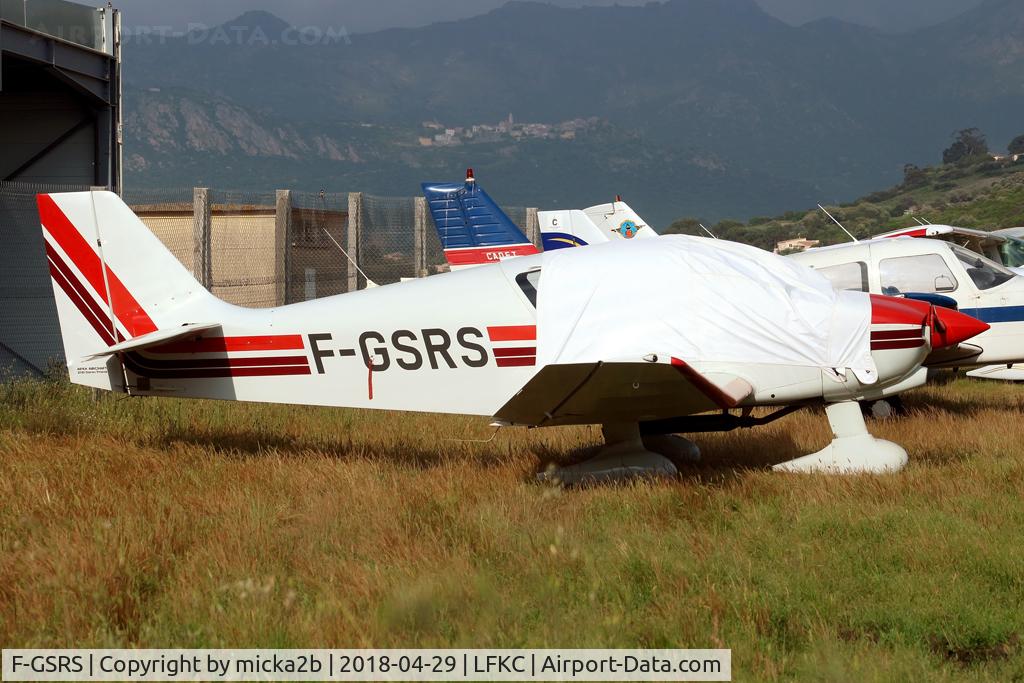 F-GSRS, Robin DR-400-140B Major C/N 2378, Parked