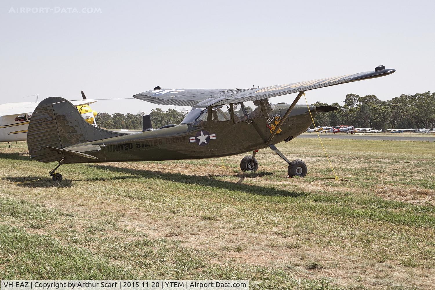 VH-EAZ, 1954 Cessna 305D C/N 23355, Temora Warbirds 2015