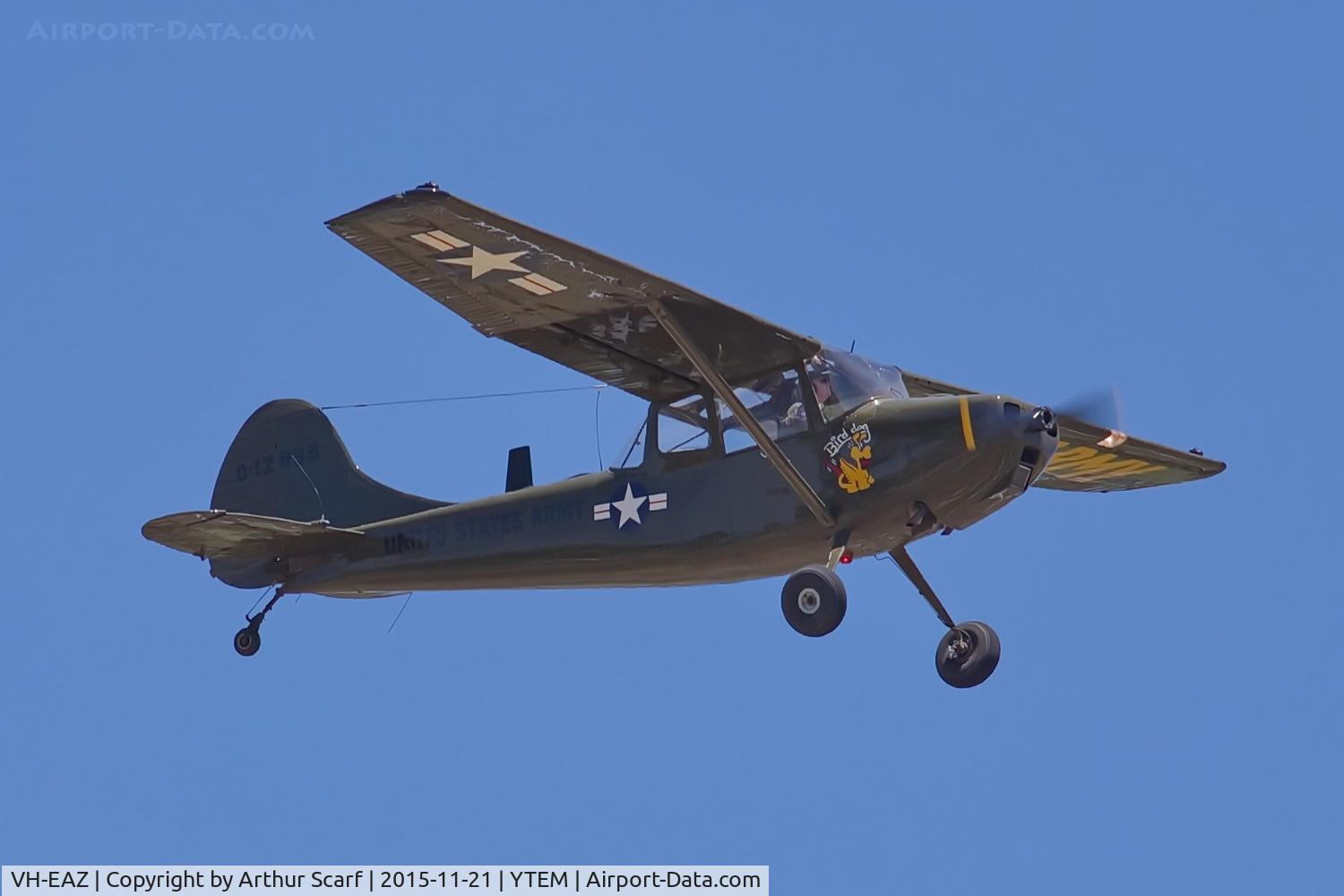 VH-EAZ, 1954 Cessna 305D C/N 23355, Temora Warbirds 2015