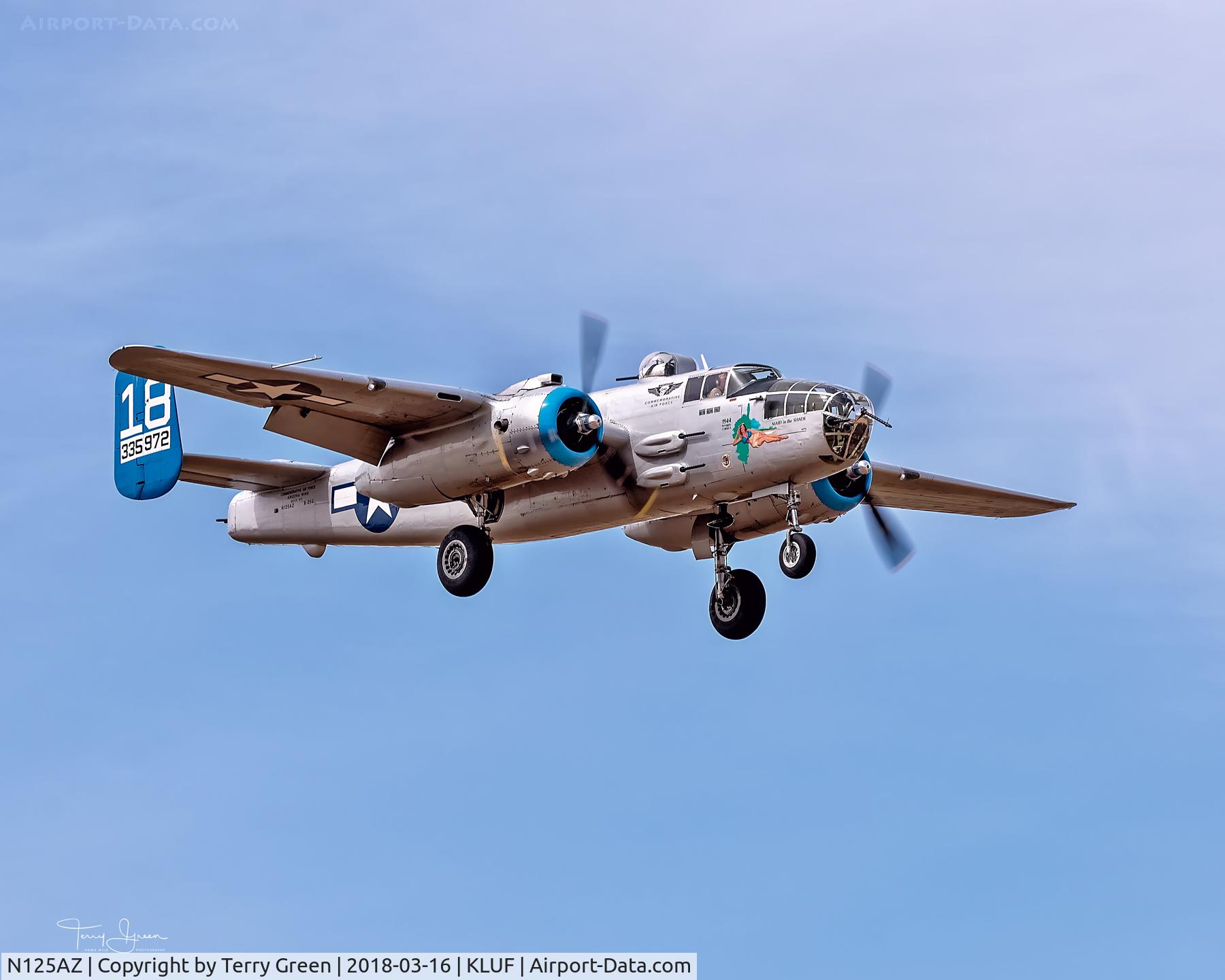 N125AZ, 1960 North American TB-25N Mitchell C/N 108-35262, 2018 Luke Days, Luke Air Force Base