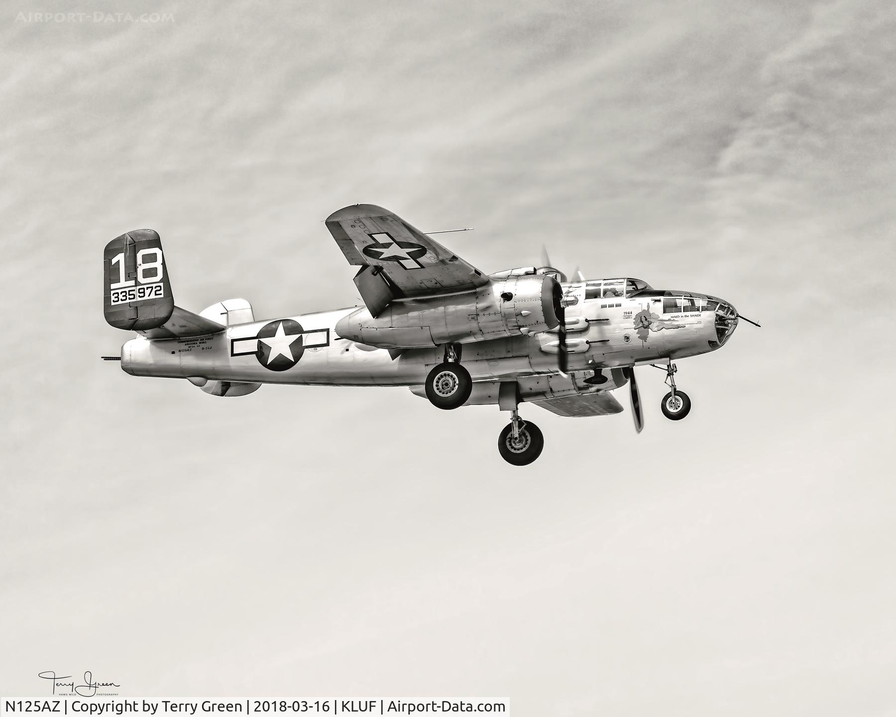 N125AZ, 1960 North American TB-25N Mitchell C/N 108-35262, 2018 Luke Days, Luke Air Force Base