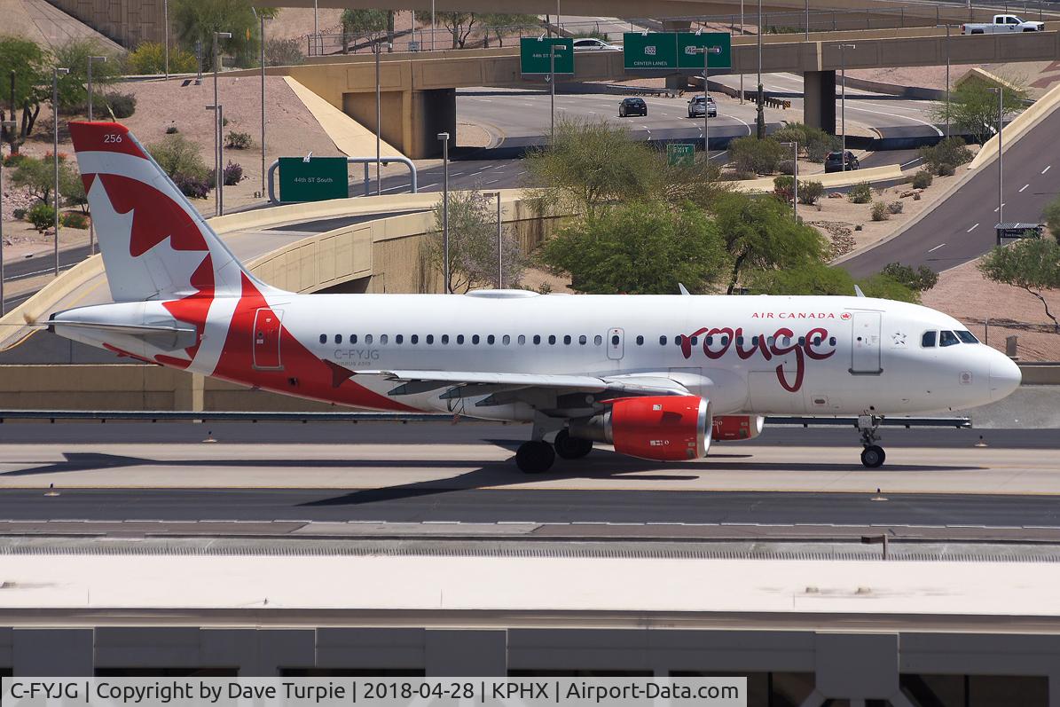 C-FYJG, 1996 Airbus A319-114 C/N 670, No comment.