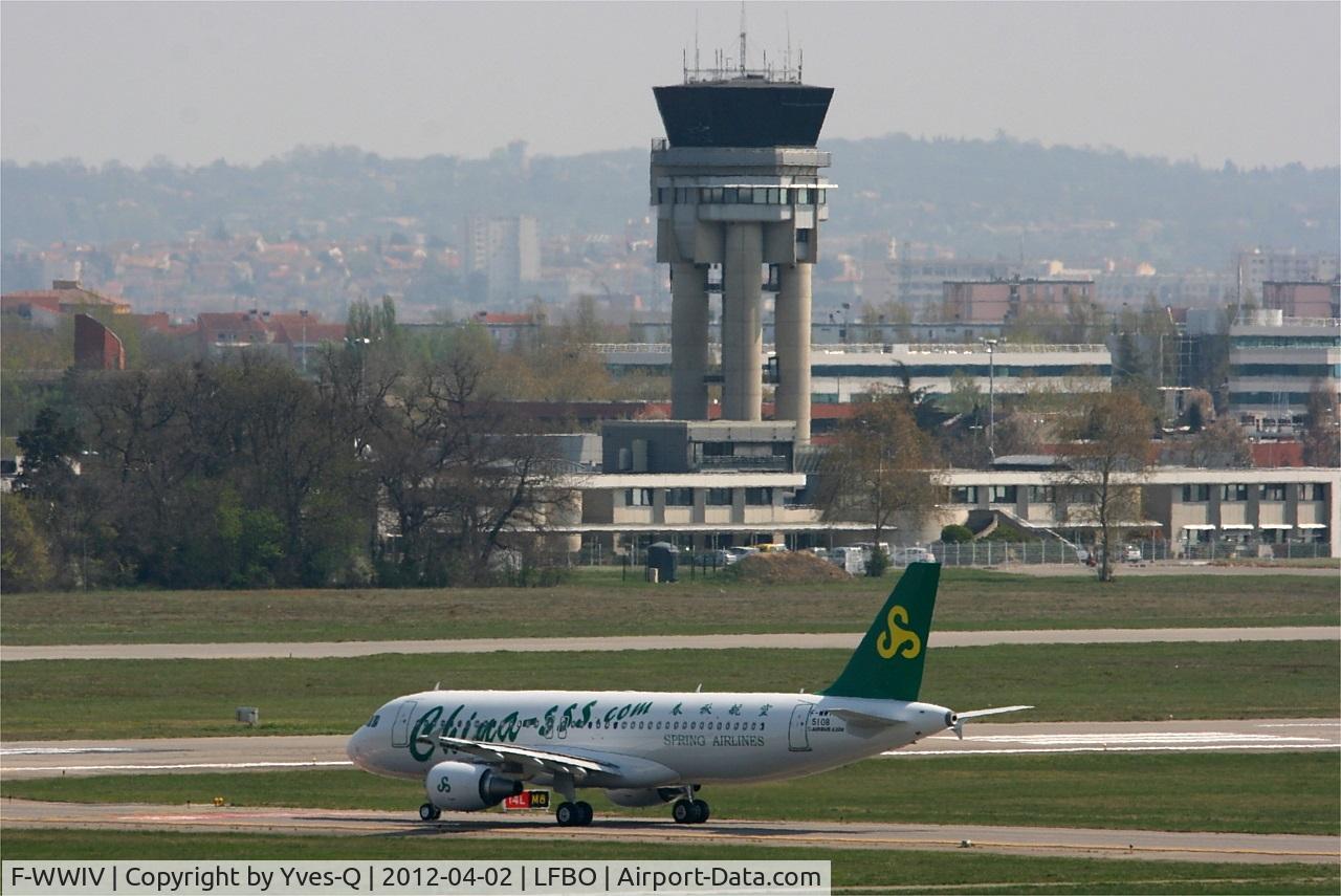 F-WWIV, 2012 Airbus A320-214 C/N 5108, Airbus A320-214, Taxiing, Toulouse-Blagnac Airport (LFBO-TLS)