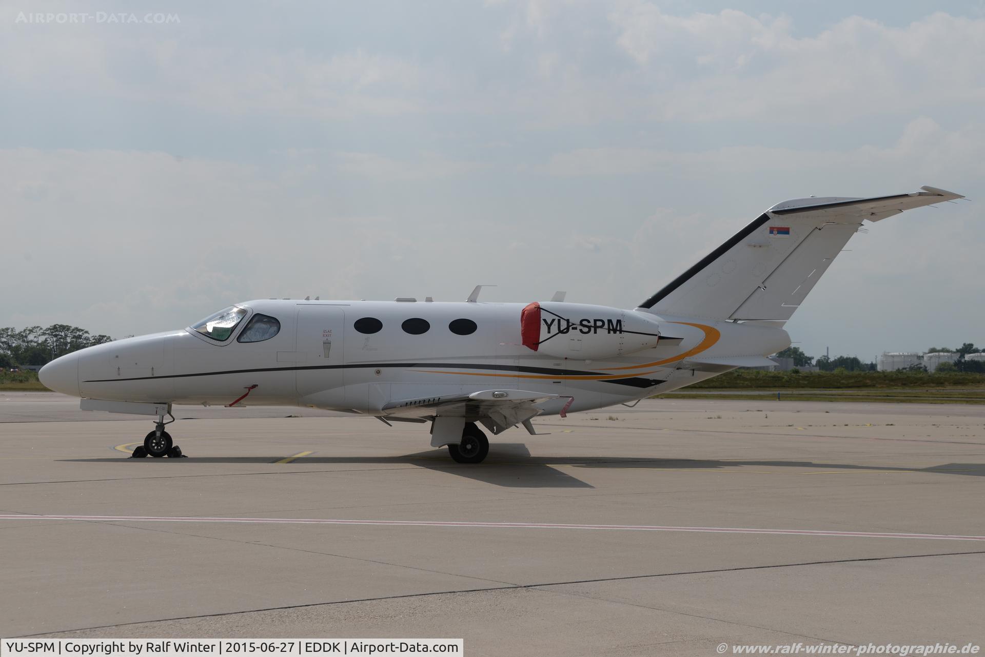 YU-SPM, 2007 Cessna 510 Citation Mustang Citation Mustang C/N 510-0049, Cessna 510 Citation Mustang - Private - 510-0049 - YU-SPM - 27.06.2015 - CGN