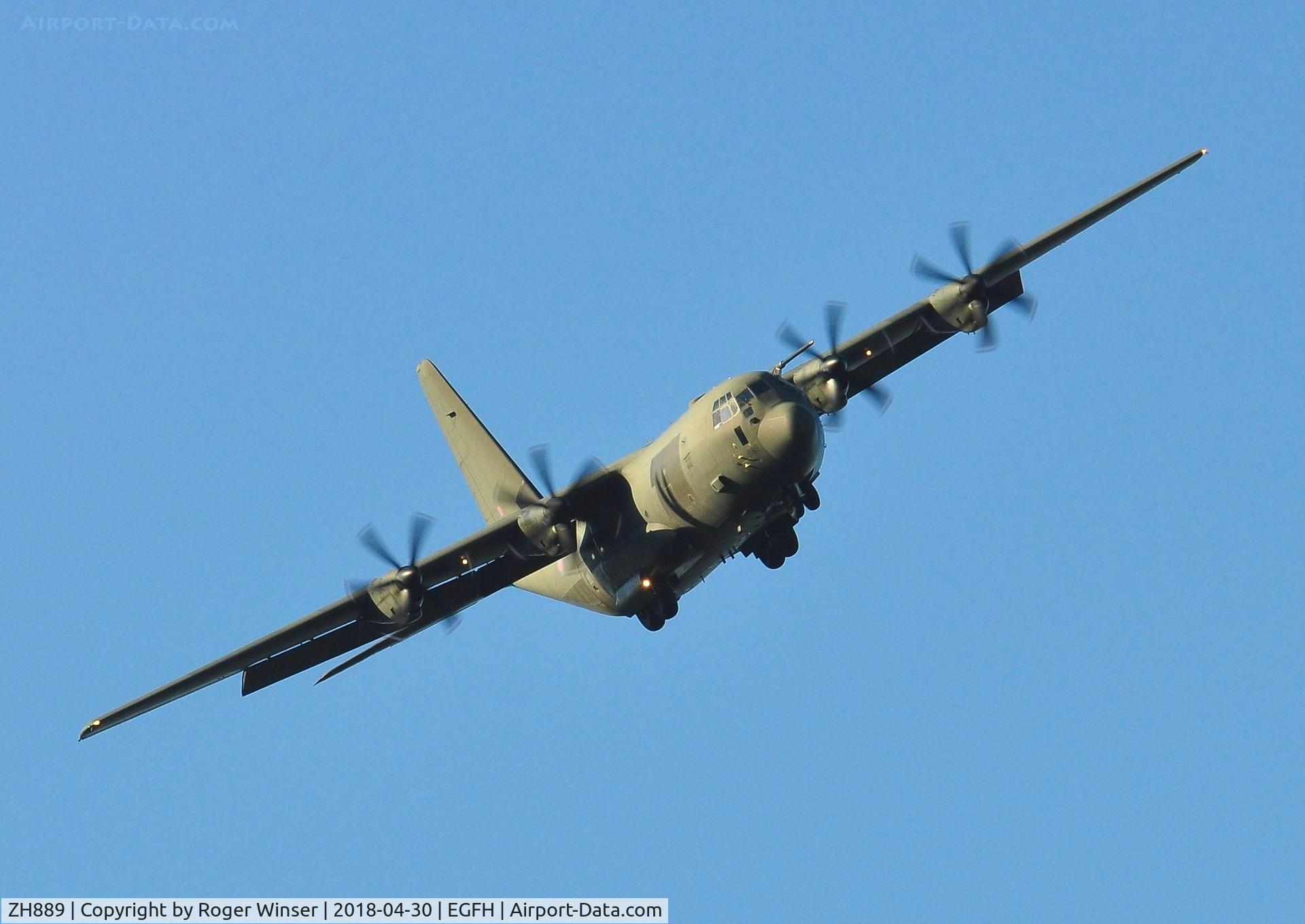 ZH889, 2000 Lockheed Martin C-130J Hercules C.5 C/N 382-5500, RAF Hercules C.5 aircraft coded 889.