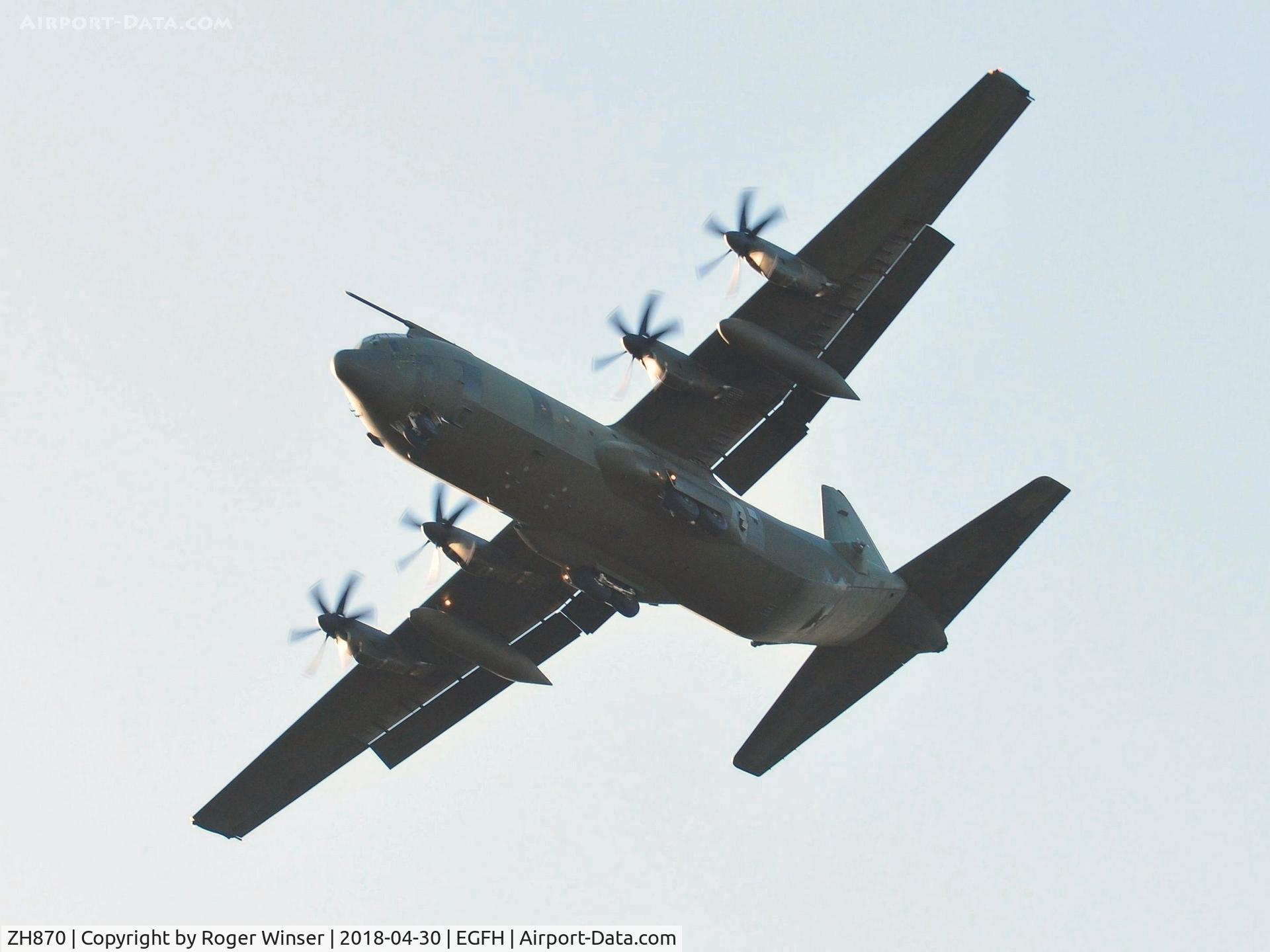 ZH870, 1997 Lockheed Martin C-130J-30 Hercules C.4 C/N 382-5445, RAF Hercules aircraft coded 870.