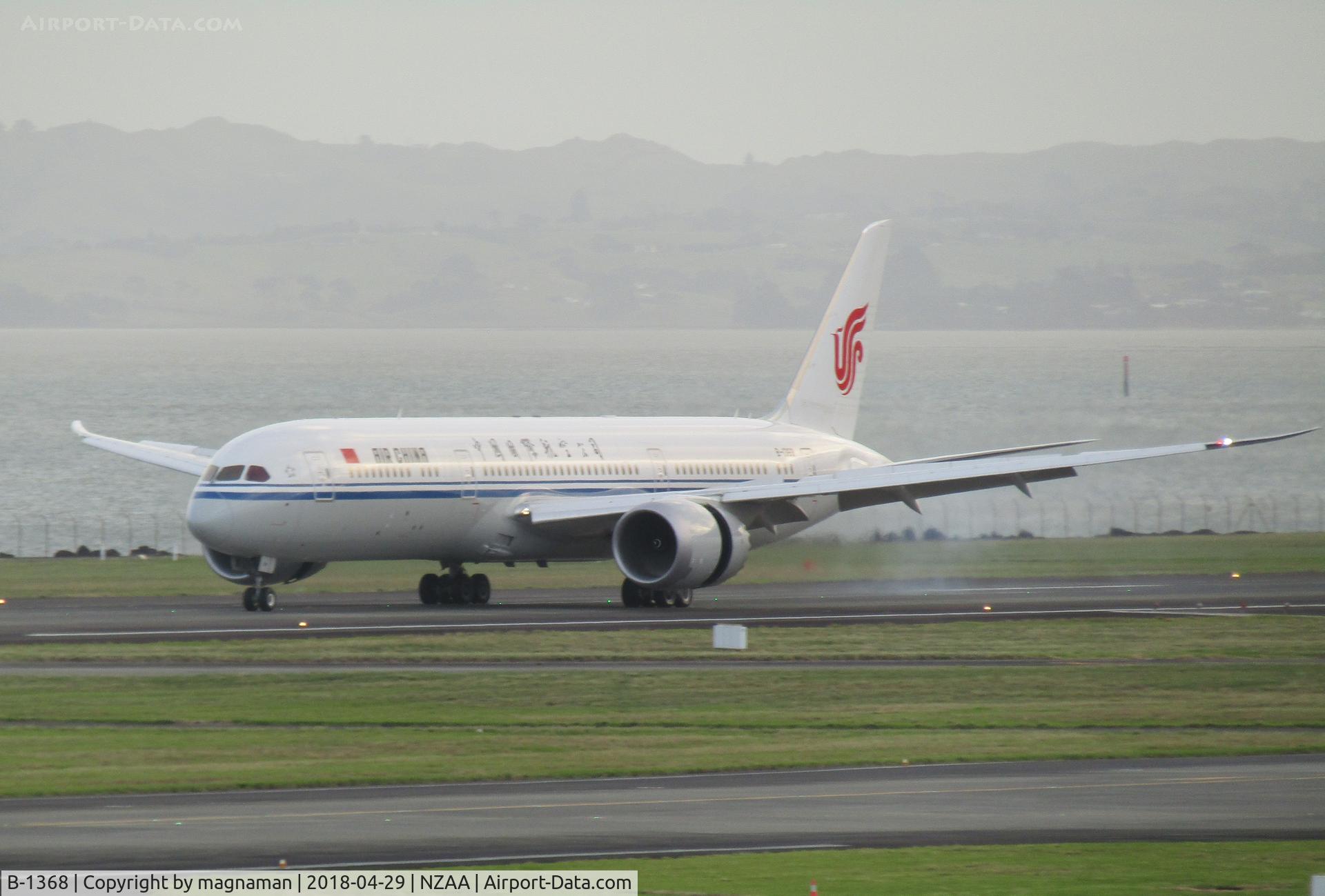 B-1368, 2018 Boeing 787-9 Dreamliner Dreamliner C/N 34318, just landed