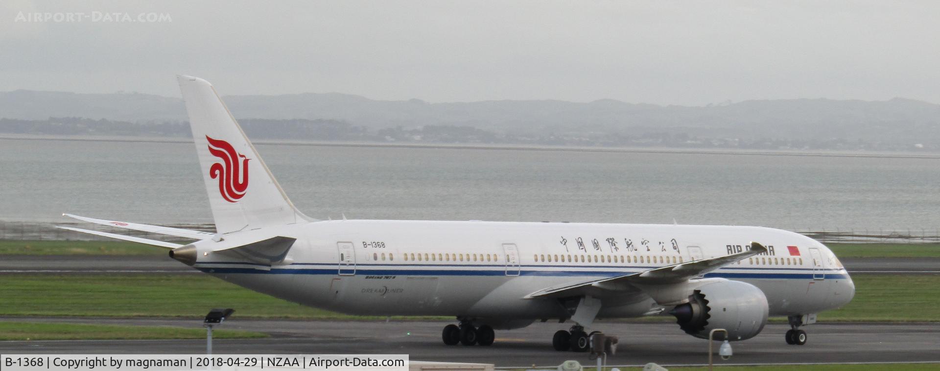 B-1368, 2018 Boeing 787-9 Dreamliner Dreamliner C/N 34318, off to park up