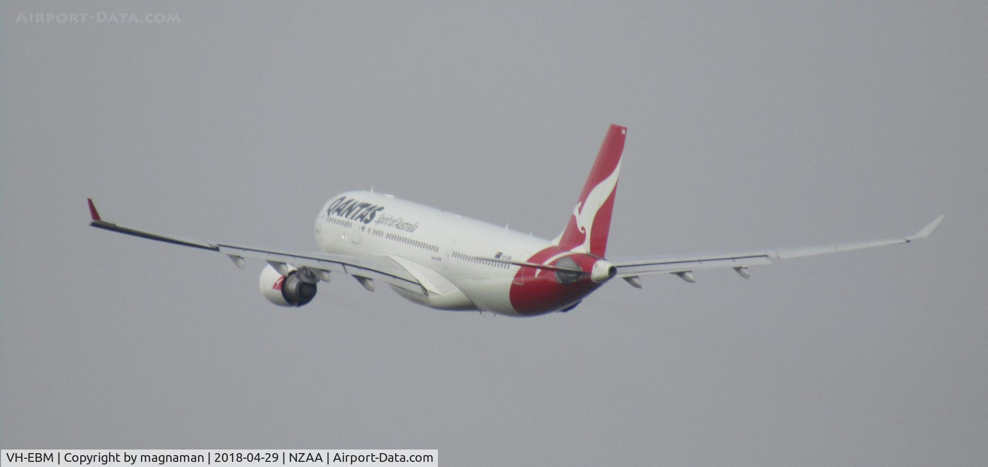 VH-EBM, 2009 Airbus A330-202 C/N 1061, see ya