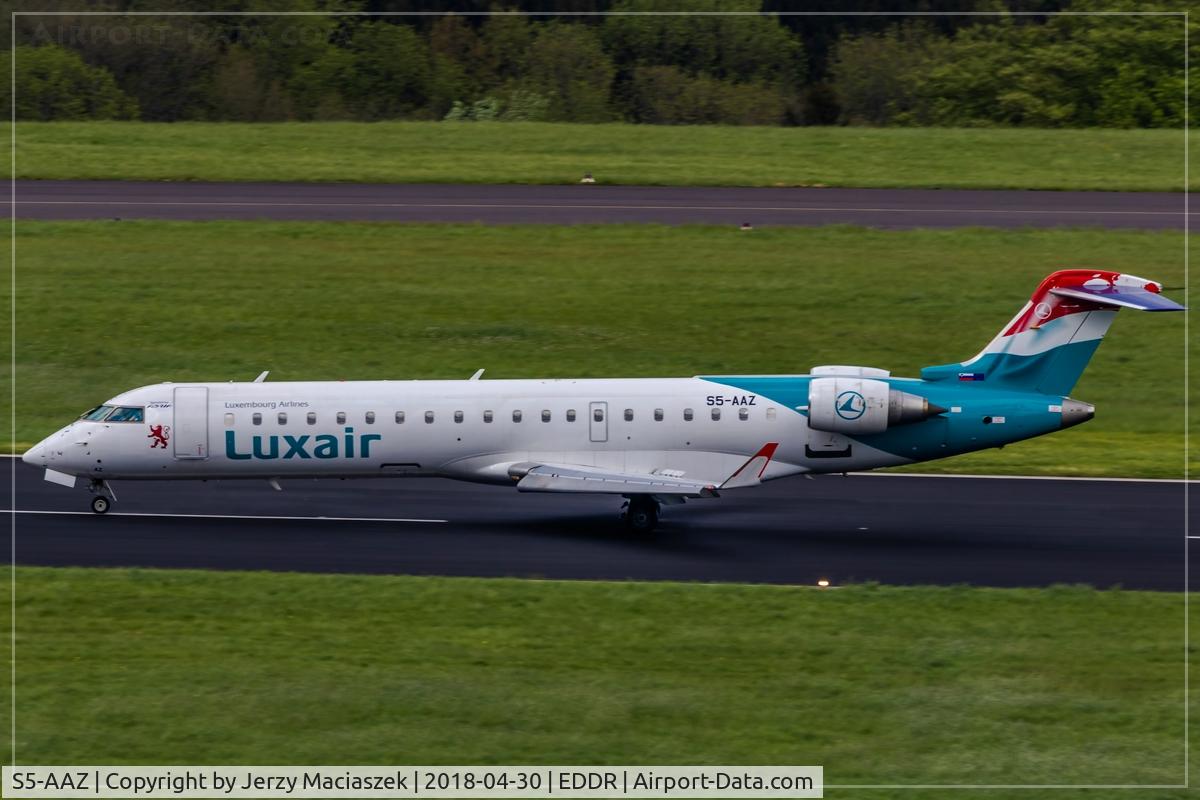 S5-AAZ, 2001 Canadair CRJ-700 (CL-600-2C10) Regional Jet C/N 10014, Canadair CRJ-700