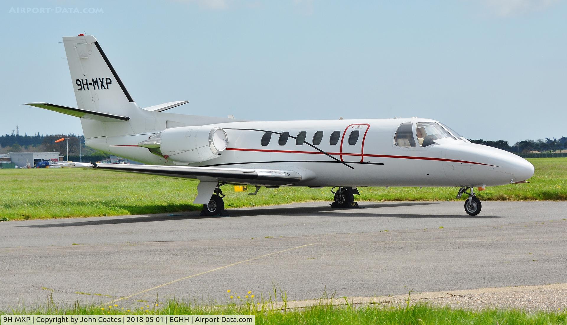 9H-MXP, 1982 Cessna 551  Citation II/SP C/N 551-0421, Parked at Signatures